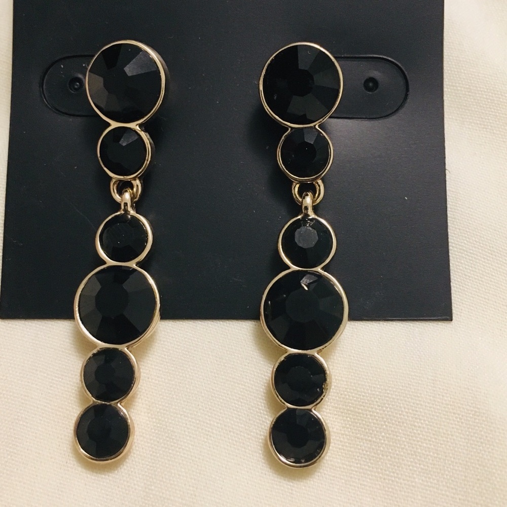 White House Black Market Dots Earrings